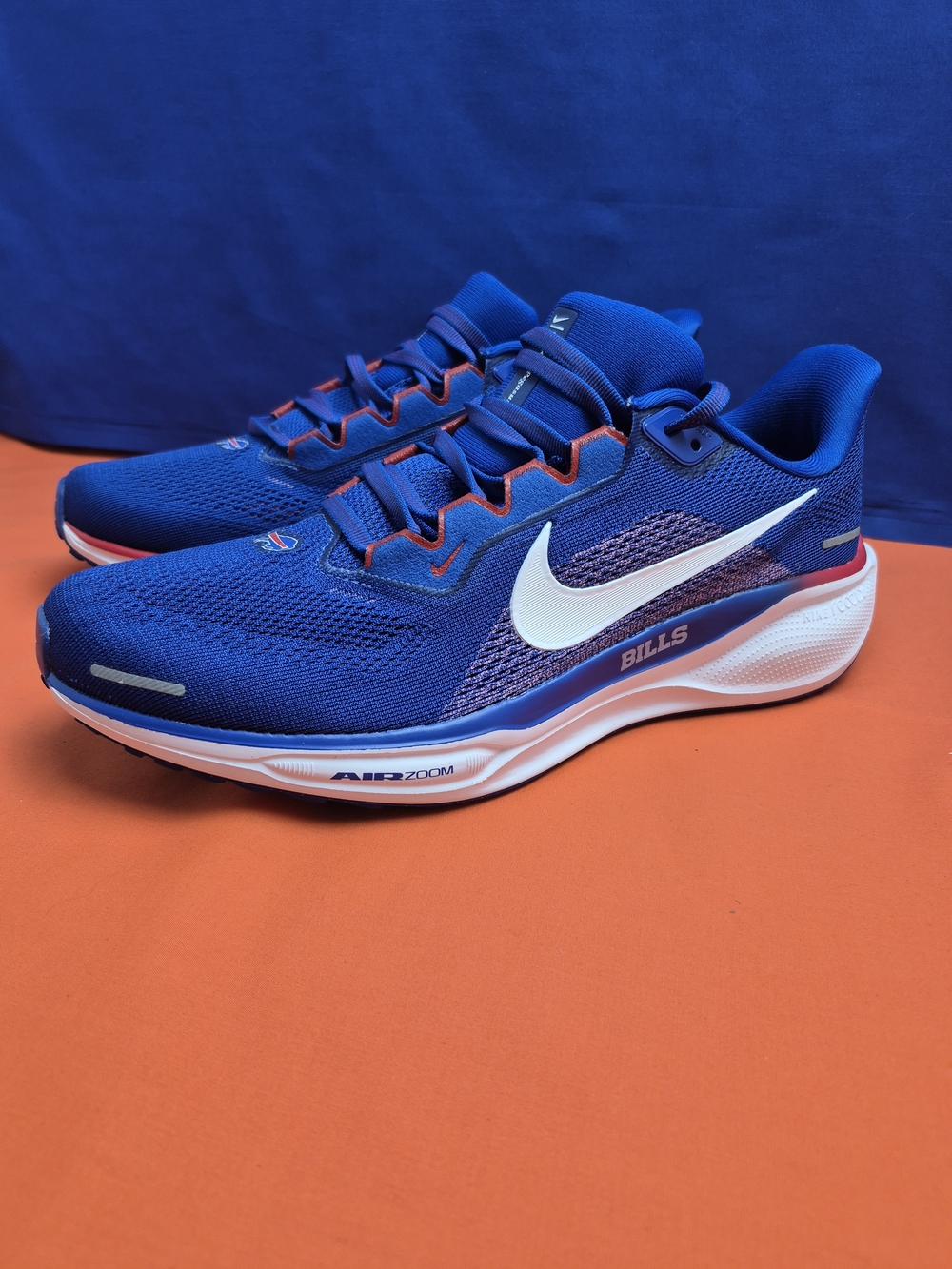 Nike Air Zoom Pegasus 41 Buffalo Bills Sneaker Blue Red FZ5074-400 Men's 2024